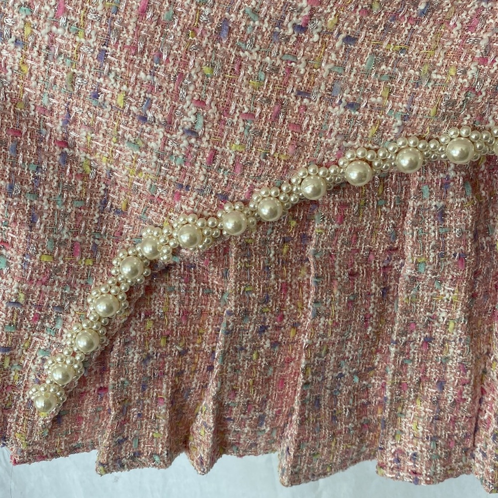 NWT multi-color tweed suit in ladies size medium - Picture 10 of 10